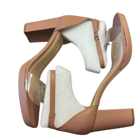 Chinese Laundry Teri Sandal Nude Block Heel Womens Size 10 - Picture 10 of 11